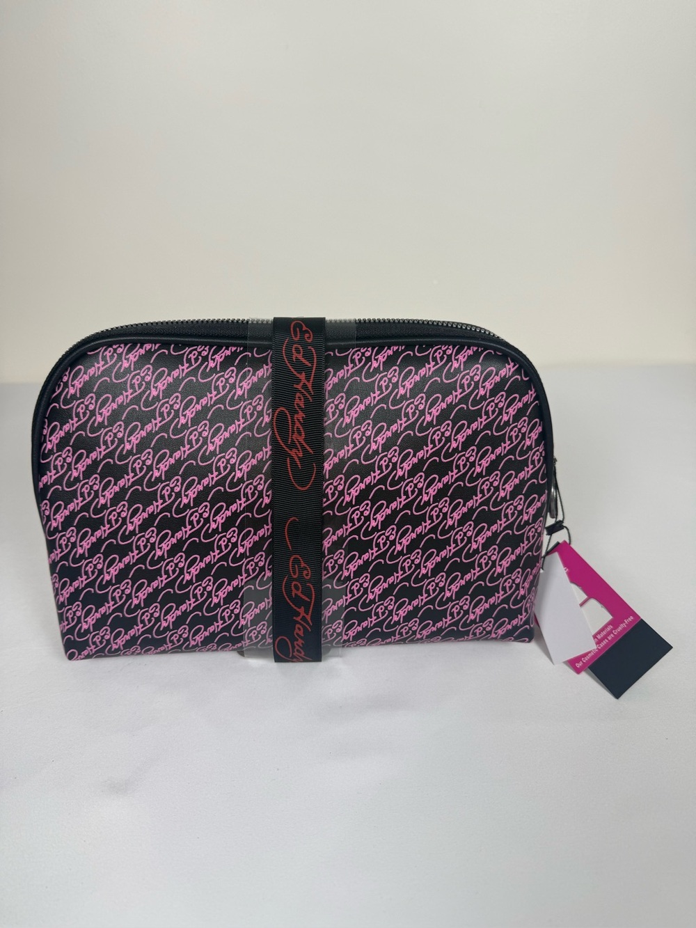 Ed Hardy 2-Piece Rhinestone Cosmetic Bag Set ✨🖤 - Picture 4 of 10
